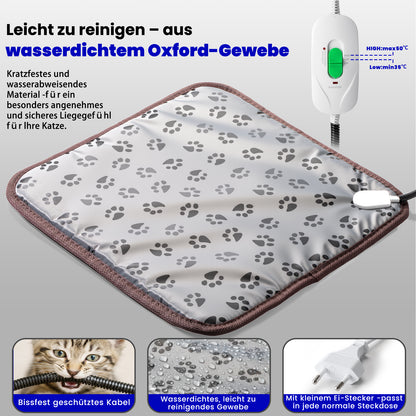 Beheiztes Katzenhaus „Kuschel-Oase Südwind“ – Warm, sicher & wetterfest | Camo